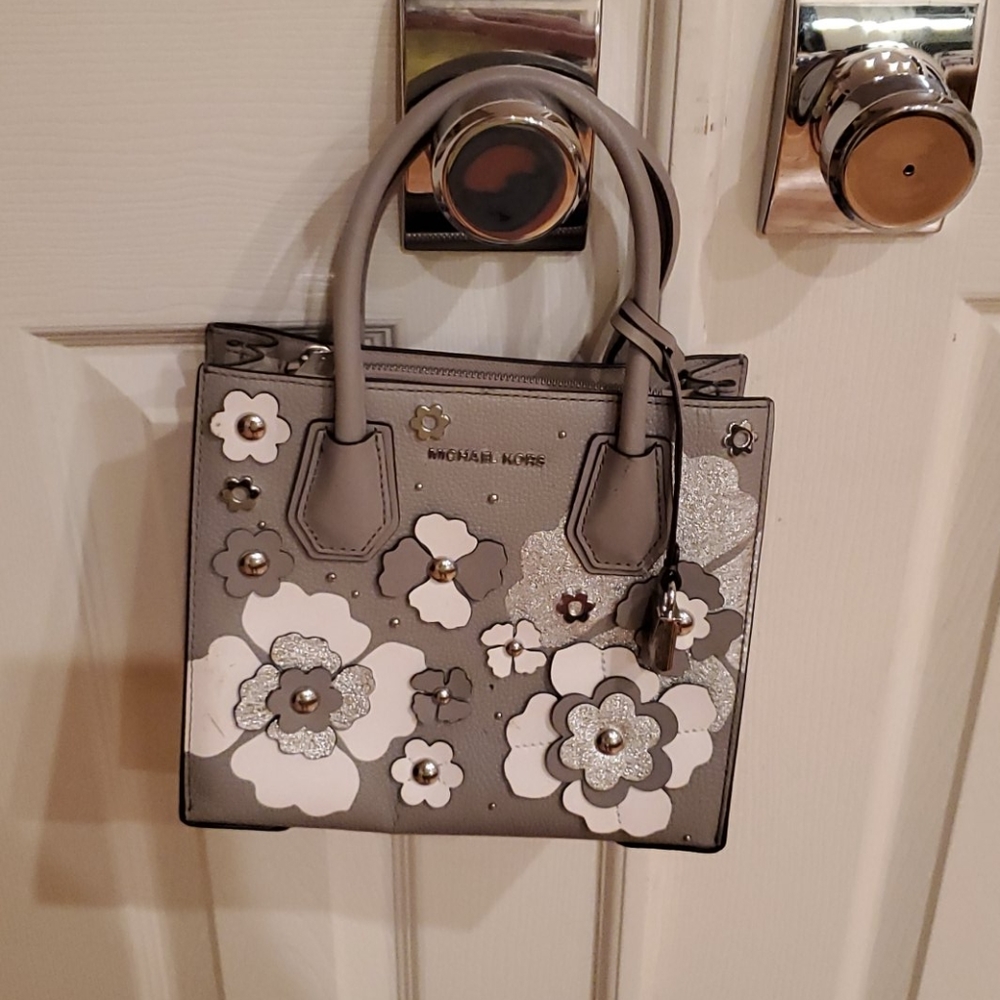 Michael Kors Mercer Leather Crossbody Bag